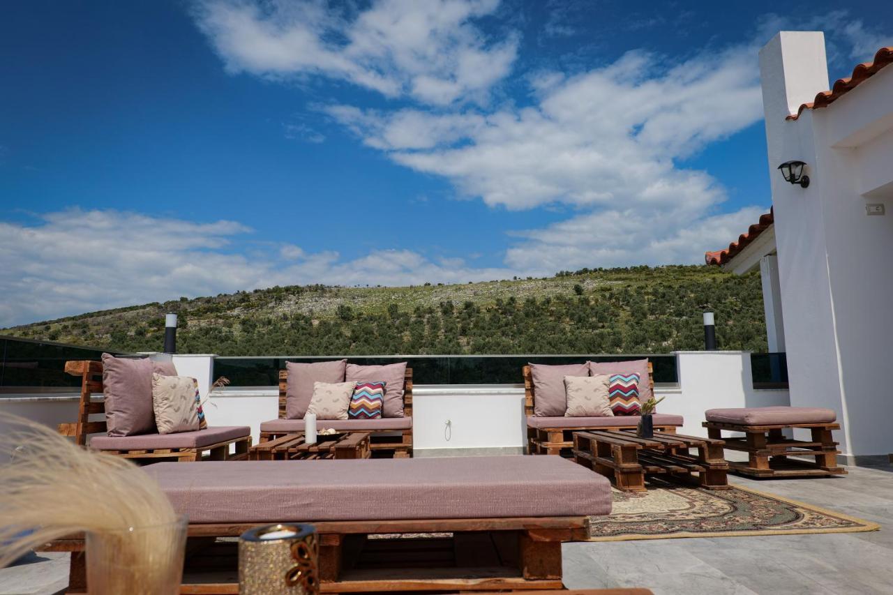 Venti Et Maris Hotel Ksamil Bagian luar foto